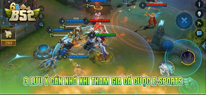 3 lưu ý cần nhớ khi tham gia cá cược e-sports