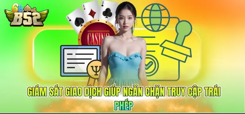 Giám sát giao dịch giúp ngăn chặn truy cập trái phép