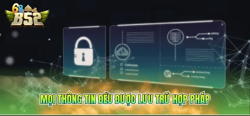 Mọi thông tin đều được lưu trữ hợp pháp