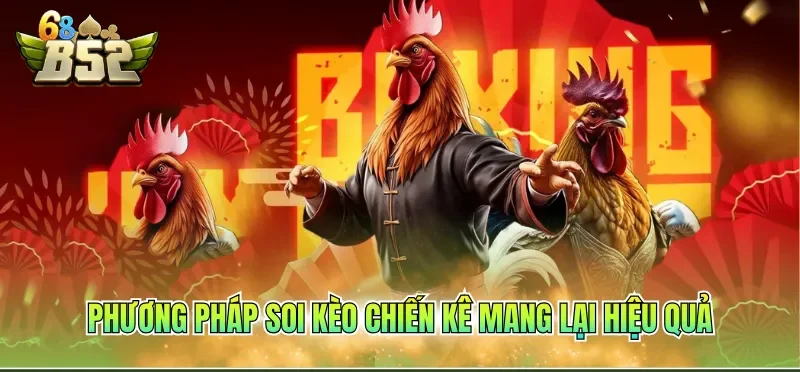 Phương pháp soi kèo chiến kê mang lại hiệu quả