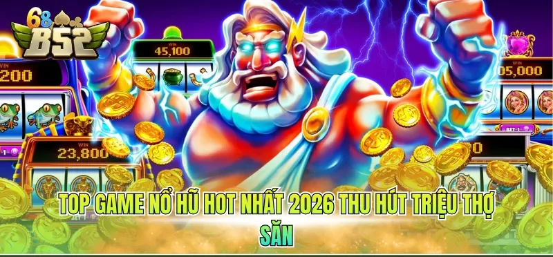 Top game nổ hũ hot nhất 2026 thu hút triệu hội viên